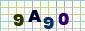 This is a captcha-picture. It is used to prevent mass-access by robots. (see: www.captcha.net)