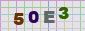 This is a captcha-picture. It is used to prevent mass-access by robots. (see: www.captcha.net)