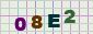 This is a captcha-picture. It is used to prevent mass-access by robots. (see: www.captcha.net)