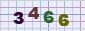 This is a captcha-picture. It is used to prevent mass-access by robots. (see: www.captcha.net)