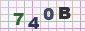 This is a captcha-picture. It is used to prevent mass-access by robots. (see: www.captcha.net)