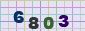 This is a captcha-picture. It is used to prevent mass-access by robots. (see: www.captcha.net)