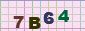 This is a captcha-picture. It is used to prevent mass-access by robots. (see: www.captcha.net)