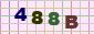 This is a captcha-picture. It is used to prevent mass-access by robots. (see: www.captcha.net)